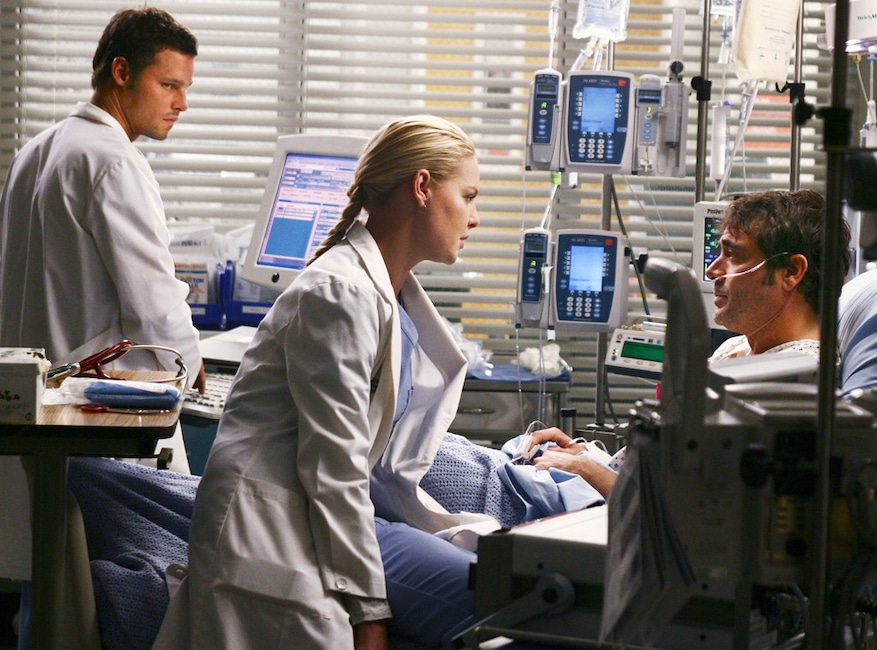 Katherine Heigl, Jeffrey Dean Morgan, Justin Chambers